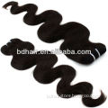 Brazilian human hair weave,human hair weft,natural black high quality